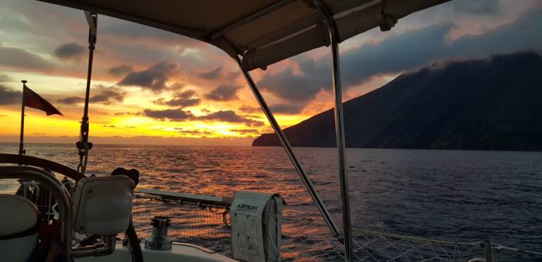 Stromboli dawn