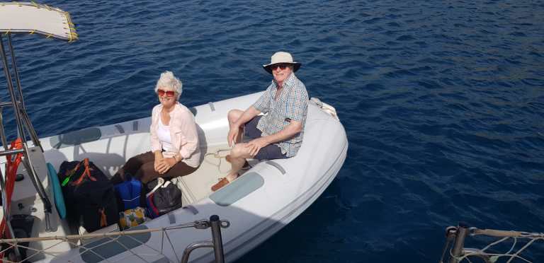 Taormina Mary and Phil depart.JPG